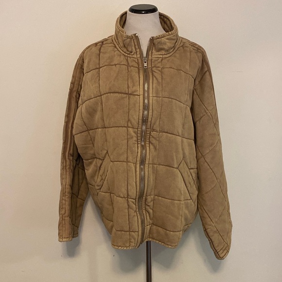 Free People Dolman Quilted Knit Jacket - Picture 2 of 10